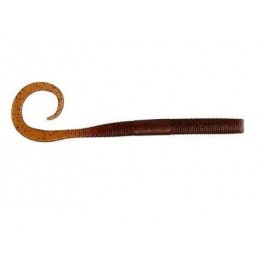 Gunki C'eel Worm 7,5cm Brown Oil Red Flake przynęta gumowa